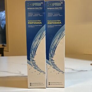 3 PACK - IcePure RWF3600A Refrigerator Water Filter - 3 Replacements NEW Sealed